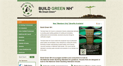 Desktop Screenshot of buildgreennh.com